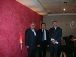 Avec JP Raffarin et A Fouché à Poitiers (11/2006)